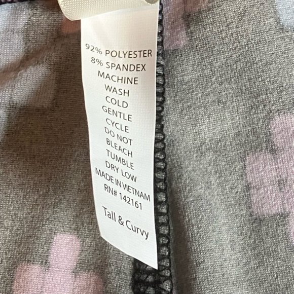 LuLaRoe TC Leggings Tall & Curvy New Purple Mosaic Dots Black Blue Mint Green So - Picture 5 of 5